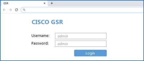 gsr log in.